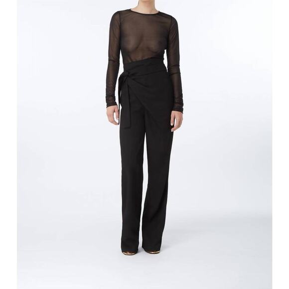 Gauge81 Carlow Draped Waist Pant in Black 38 M - Picture 1 of 3